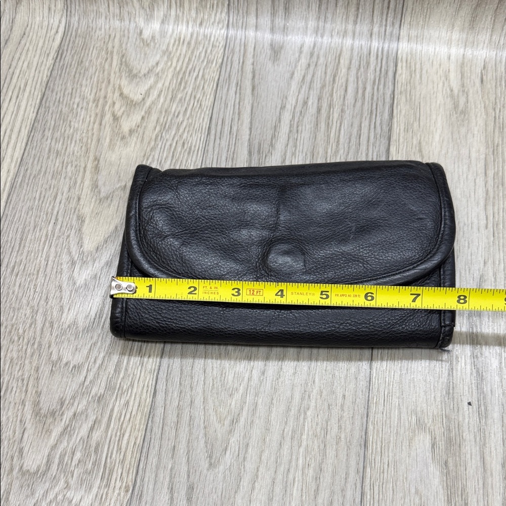 Black Leather Wallet - Picture 2 of 10